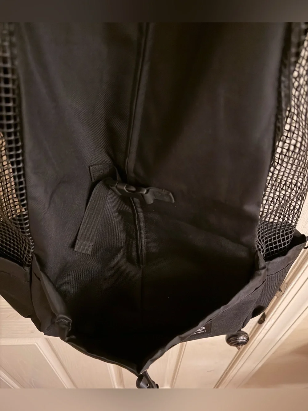 Amelia Nest XL Black Dog Carrier Backpack